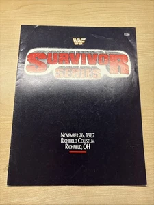 WWF Survivor Series Program Nov 26, 1987 Richfield Coliseum Hogan Andre Giant - Picture 1 of 24