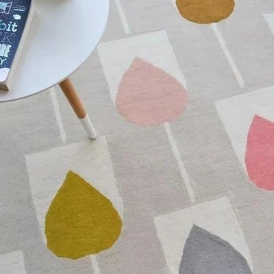 New Hand Tufted Modern Design Home Decor Area Rug - Image 1 of 3