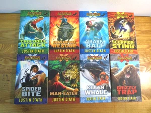 EXTREME ADVENTURES by Justin D'Ath  #1-8 ~ Excellent ~ 8 Paperback books - Picture 1 of 4