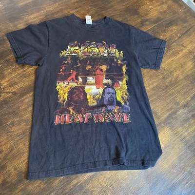 Camisa de Lucha Rara ECW Heat Wave Undertaker Kane PPV Talla Pequeña Gildan Hammer Foto 1 de 4
