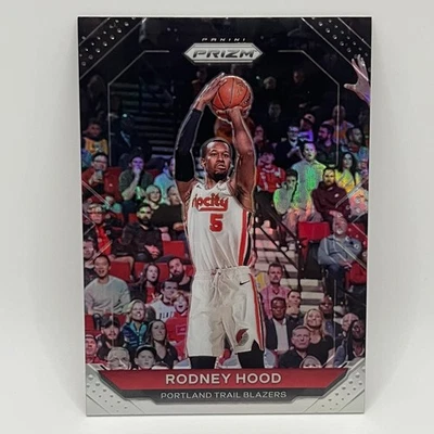 2020-21 Panini Prizm Silver Prizms Rodney Hood #203 POR - Image 1 of 2