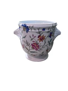 Towle Presents Royale Limoges France Floral Cachepot Adriana French Porcelain - Picture 1 of 7