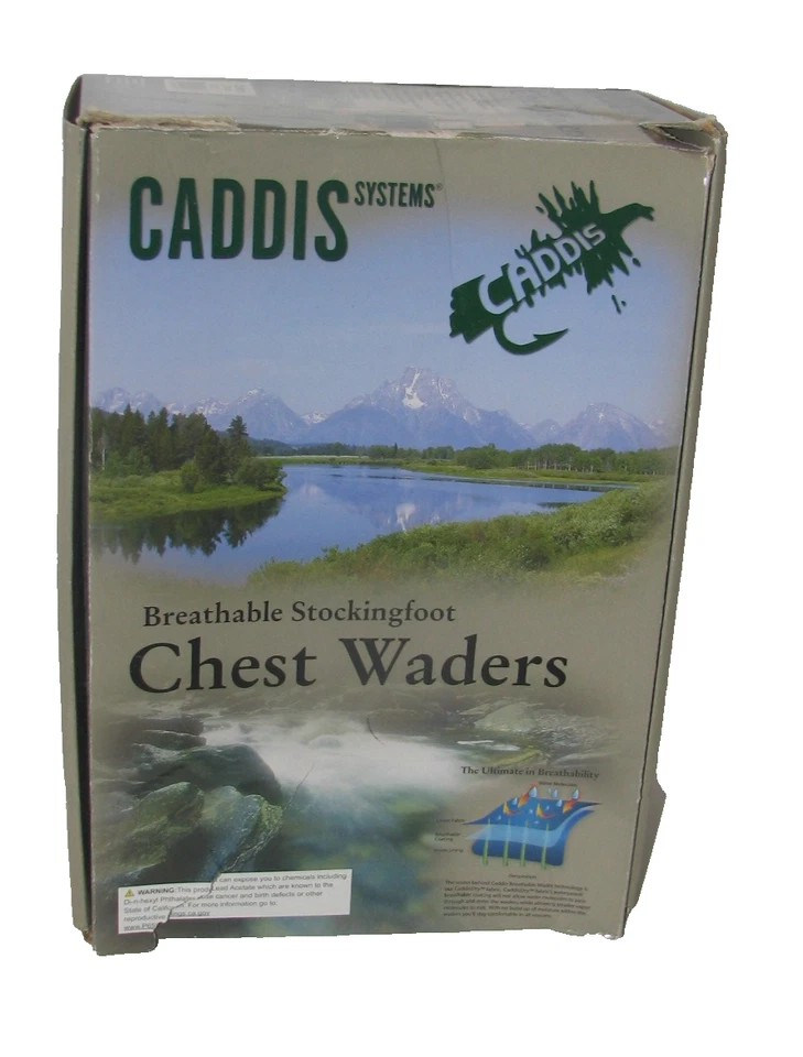 Vadeadores de peito Caddis respirável meia-pé tamanho GG - Imagem 1 de 4