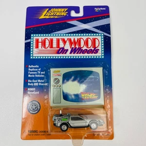 Johnny Lightning Back to the Future DeLorean Hollywood On Wheels - Picture 1 of 6