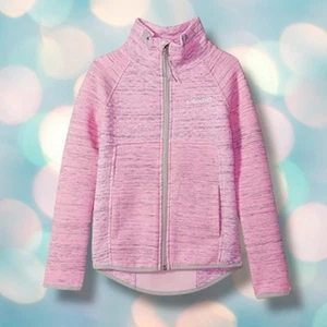 Avalanche Girl’s Pink Thermal Sweater Jacket Size M 5/6 - Picture 1 of 5