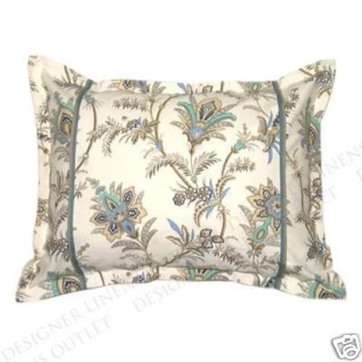 НОВЫЙ НЕРАСПАКОВАННЫЙ LIZ CLAIBORNE ОЛИВИЯ МУЛЬТИ ЦВЕТОЧНЫЙ 1 СТАНДАРТНЫЙ ХЛОПОК НАВОЛОЧКИ - Изображение 1 из 2