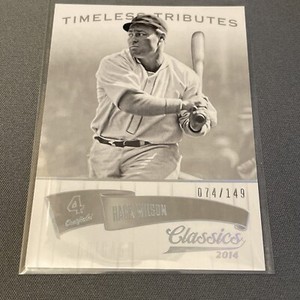 2014 Panini Classics Timeless Tributes Silver /149 Hack Wilson #58 HOF Cubs