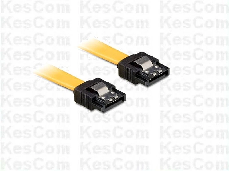 Delock Kabel SATA 6 Gb/s Gerade/gerade Metall 10cm