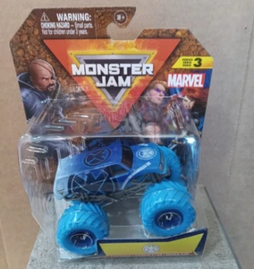 MONSTER JAM.NEW. 1:64. BLUE EAGLE- MARVEL. SERIES 3. - Picture 1 of 1