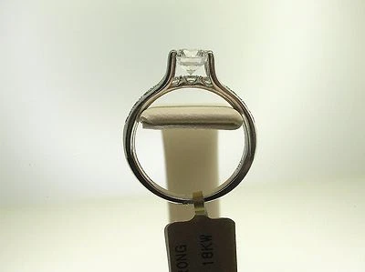  VERRAGIO 18K CLASSIC DESIGN SEMI-MOUNT 0.50 CT DIAMONDS-SIZE 6+US- RETAIL $3850 - Image 1 of 4