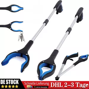 2× Profi Greifhilfe Greifzange Greifarm Faltbare Greifer Senioren Seniorenzange - Bild 1 von 16