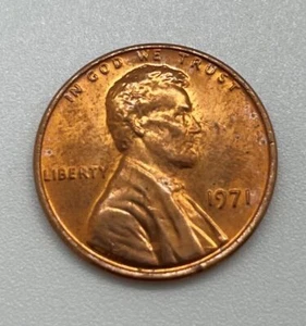 Rollo de centavos conmemorativos Lincoln 1971-P BU UNC moneda de cobre de Estados Unidos centavos sin circular - Imagen 1 de 3