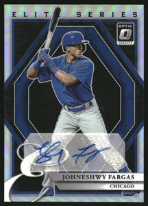 2022 Donruss Optic The Elite Series Signatures Holo #23 Johneshwy Fargas Auto