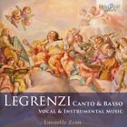 Ensemble Zenit Legrenzi Canto And Basso Vocal And Instrumental Music New Cd