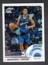 2002-03 Topps Chrome Refractors White Border #134 Jared Jeffries Wizards /249