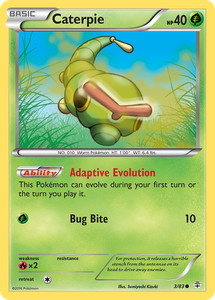 Caterpie   PKM  3/83 NM Generations