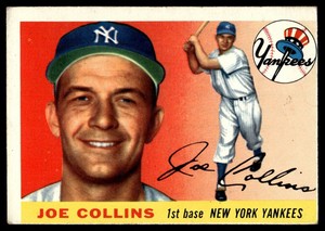 1955 Topps Joe Collins #63 VG-EX