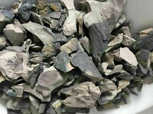 Baked Indian Grey Clay Earth Roasted 100 gm indian Bhuni Mitti Namkumatt Khadi - Picture 1 of 3