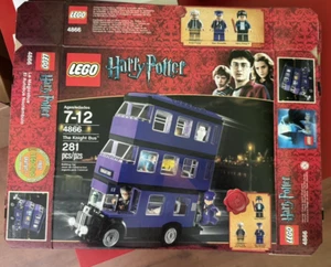 Lot of 8x Empty Boxes from LEGO Harry Potter 4866 The Knight Bus - Picture 1 of 3