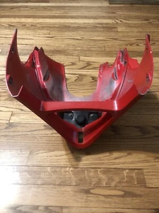 Kawasaki ZX600 A Lower Cowling Ninja Body Fairing Lower Red OEM Overflow - Picture 1 of 13