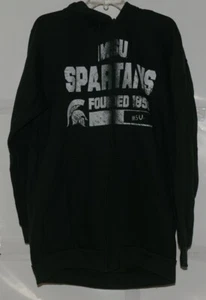 Section Majestic Michigan State Spartans Green Extra Large Tall Zip Up - Picture 1 of 3