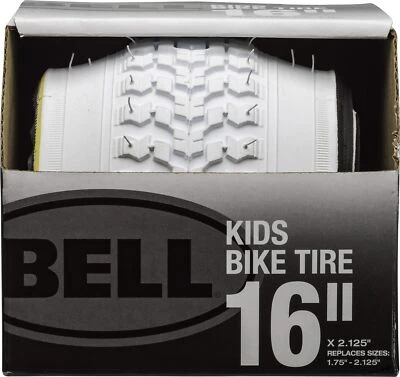 Bell Kids Bike Tires White - Image 1 of 4