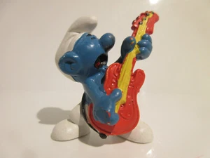 20023 Schleich Smurf Schlümpfe: Rock Nr Roll Smurf Ref. : 1E317 - Picture 1 of 8