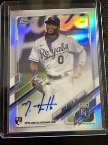 2021 Topps Chrome Rookie Auto Refractor /499 Nick Heath #RA-NH Rookie Auto RC