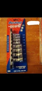 Duralast 8pc. 3/8" & 1/4" Drive Shallow Universal Socket Set - SAE - Picture 1 of 1