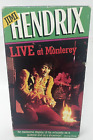 Jimi Hendrix - Live in Monterey, 1967 (VHS, 1989)
