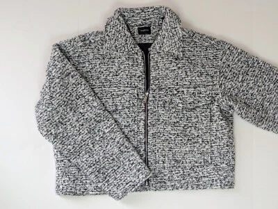 Women's Gray Zip up Jacket With Pockets Size XL Soft Material  - Изображение 1 из 3