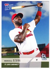 Marcell Ozuna St. Louis Cardinals Road to Opening Day 2018 TOPPS NOW OD-363 /295