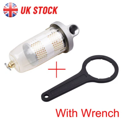 Fuel Storage Tank Filter Water For Baldwin Sediment Bio Diesel 1" B10-AL-BSP UK