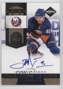 2011-12 Limited Team Trademarks Signatures /99 John Tavares #18 Auto