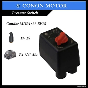 Condor MDR 1/11 EV1S Pressure switch Four outlets - Foto 1 di 3