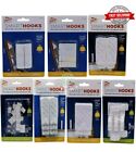 Smart Removable No Wall Damage Strong Adhesive Picture Smart Hooks Clip Strips