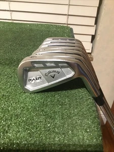 Callaway Razr X Forged Irons Set (4-PW) Regular Project X Flighted Steel Shafts - Picture 1 of 11