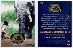 Tarzan - Promo card P4 [Cryptozoic 2012] - Picture 1 of 1