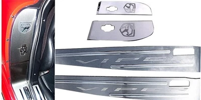 Полированные пороги с гравировкой Viper для Dodge Viper 1992-2002 годов выпуска - ACC6243 - Изображение 1 из 4