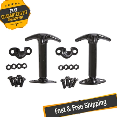 Smittybilt 7601 Black Hood Catch Set for 1955-1995 Jeep CJ/ Wrangler YJ Foto 1 de 4