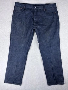 Levi's 501 Herren Jeans dunkelblau Button Fly Denim Jeans 46x34 (45x33 gemessen) - Bild 1 von 15