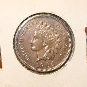 1904 1C RB Indian Cent - Picture 1 of 9