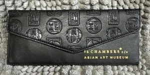 Wu Tang - 36 Chambers Asian Art Museum - Clutch / Long Wallet - Black & Red - Picture 1 of 14