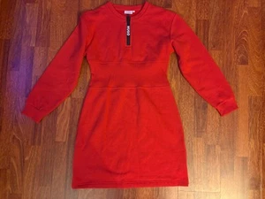 Hugo Boss Older Girls Red Long Sleeved Dress Age 16 Years - Picture 1 of 9