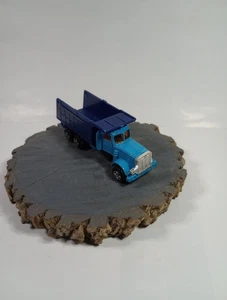 Vintage Blue Tomica American Truck F63 Dump Truck Hongkong  - Picture 1 of 13
