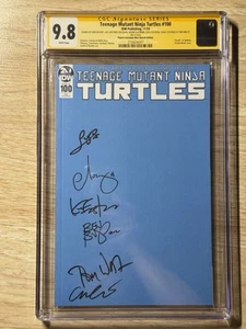 CGC 9.8 TMNT #100 Blue Sketch SS 6X “Death” Of Splinter - Picture 1 of 2