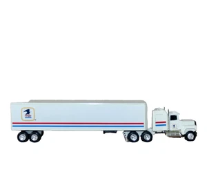 Ertl USPS US Mail '91 International Cab Tractor Trailer Replica #7649 1:64 - Bild 1 von 24