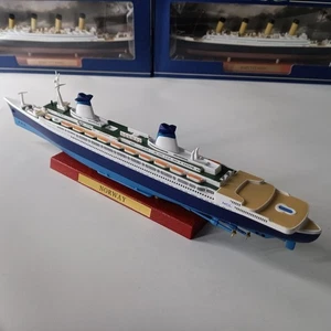 Modello di Nave 1:1250 in Lega Metallica - SS NORWAY, Transatlantico Collezione - Foto 1 di 12