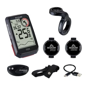 ciclocomputer gps rox 4.0 sender set con fascia cardio / sensore velocita / cade - Foto 1 di 1