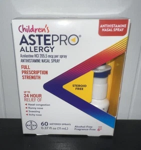 Children’s Astepro 24 Hour Allergy Spray Antihistamine Nasal 60 Sprays - Picture 1 of 1
